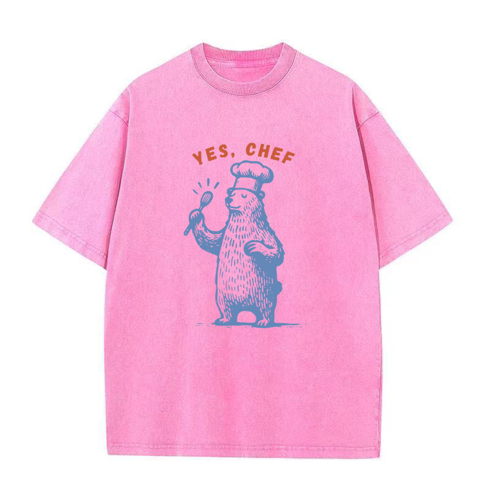yes chef bear  Unisex Tee