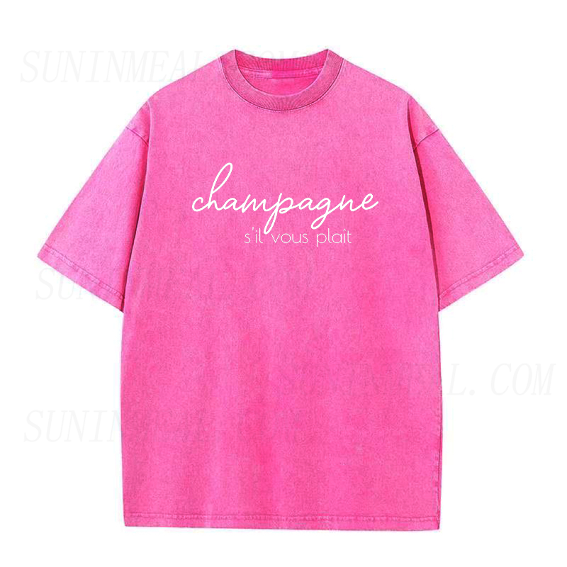 Champagne Please Unisex Tee