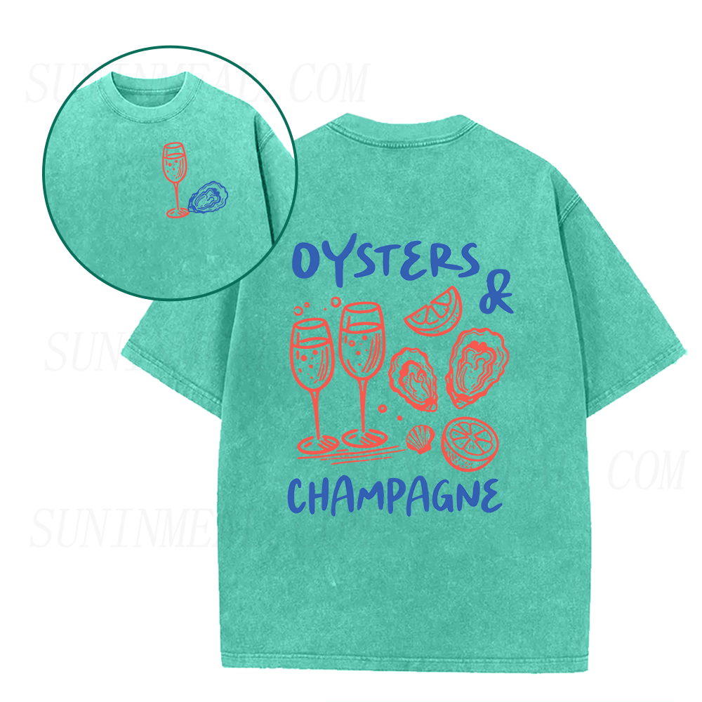 Oysters & Champagne Unisex Tee
