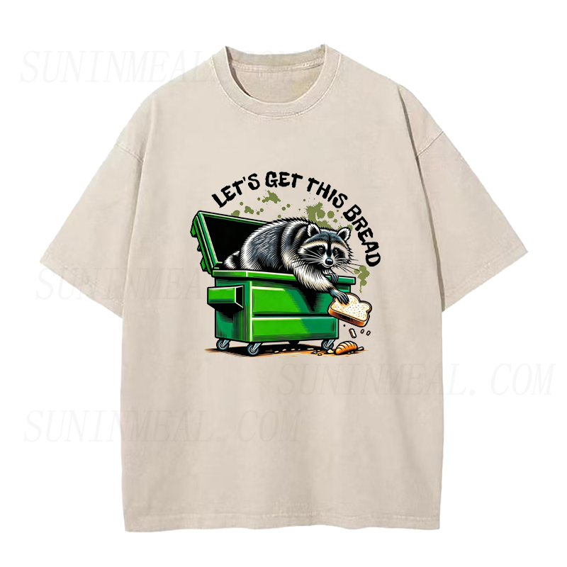 Let’s Get This Bread Raccoon Unisex Tee