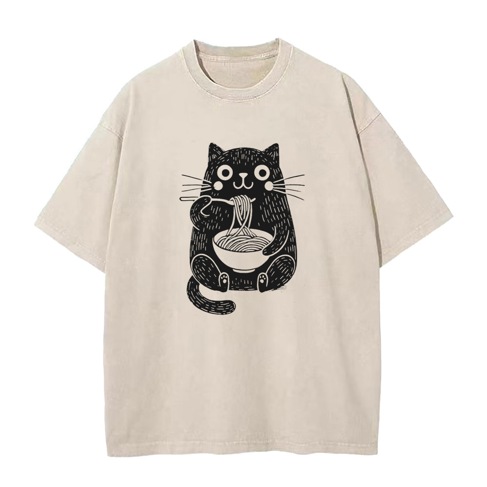 cat noodles Unisex Tee
