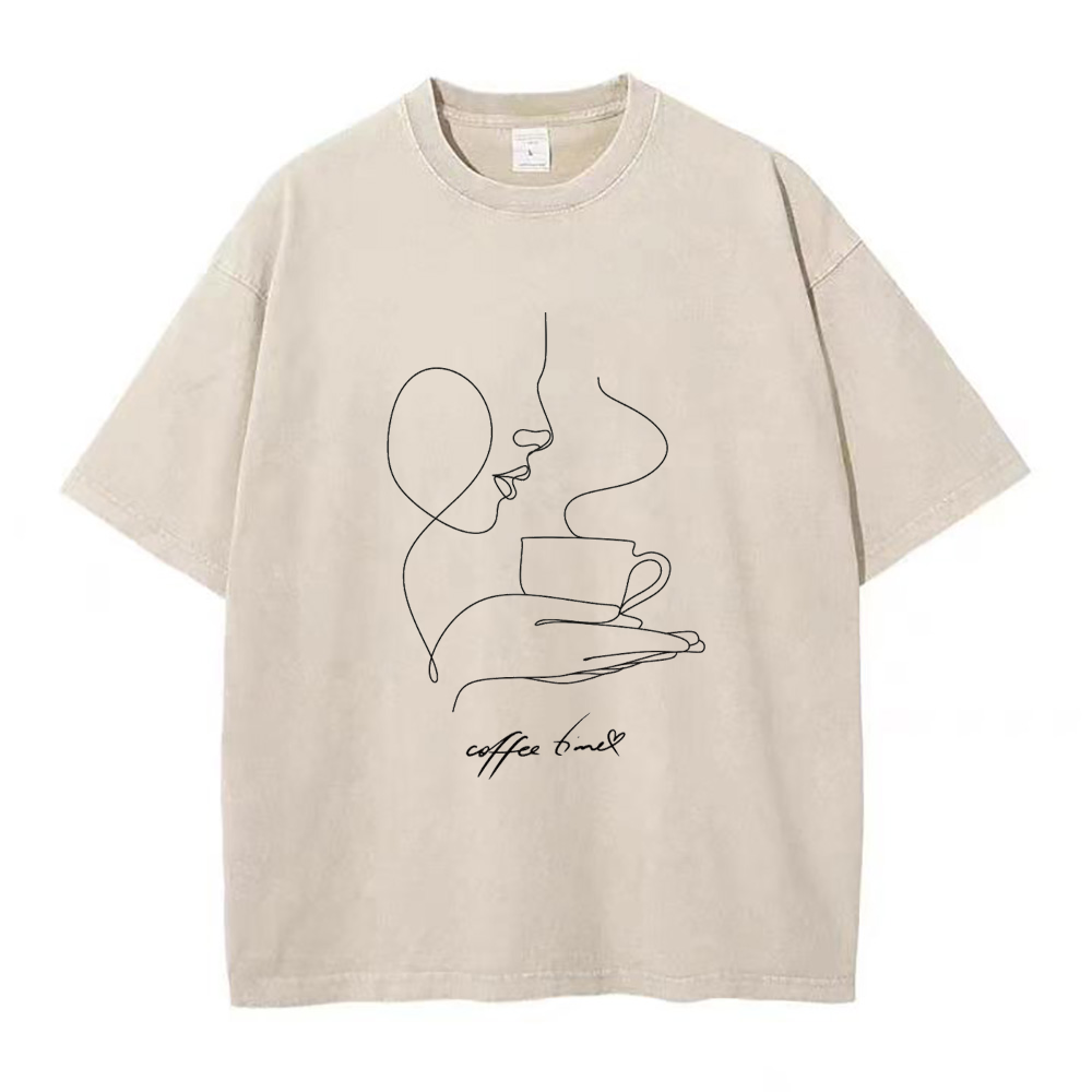コーヒータイム ユニセックスTシャツ
