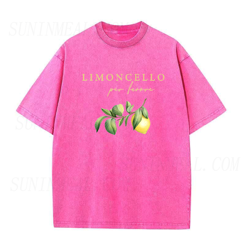 Vintage Limoncello Lover Graphic Unisex Tee