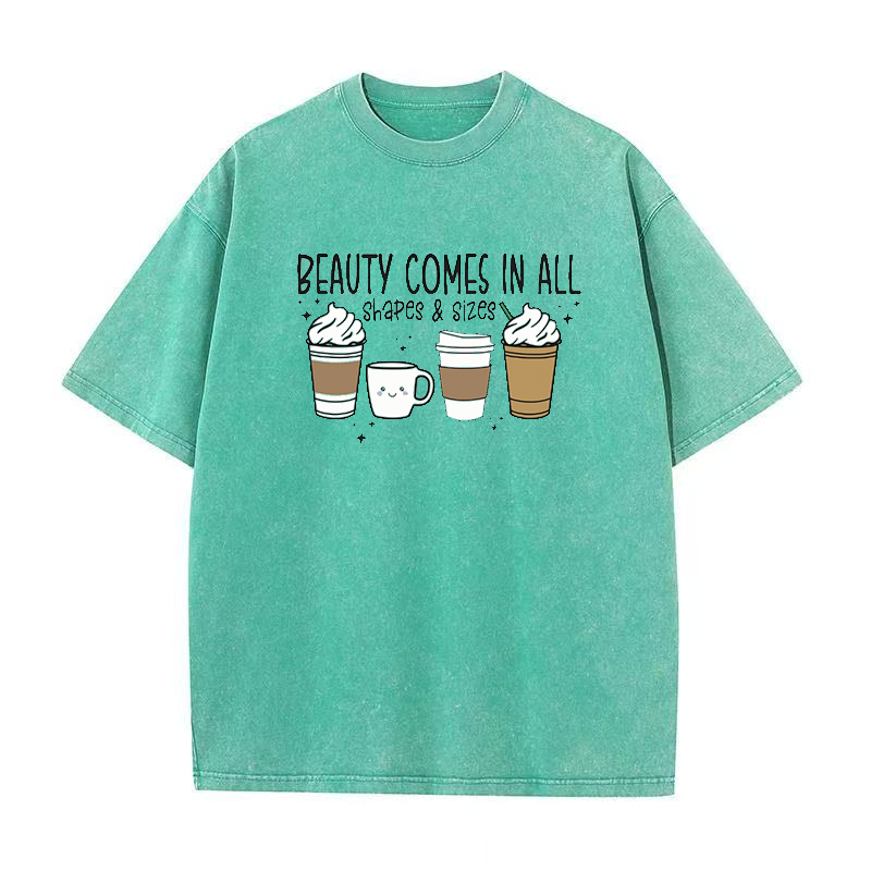 Beauty Comes in All Shapes Unisex Tee