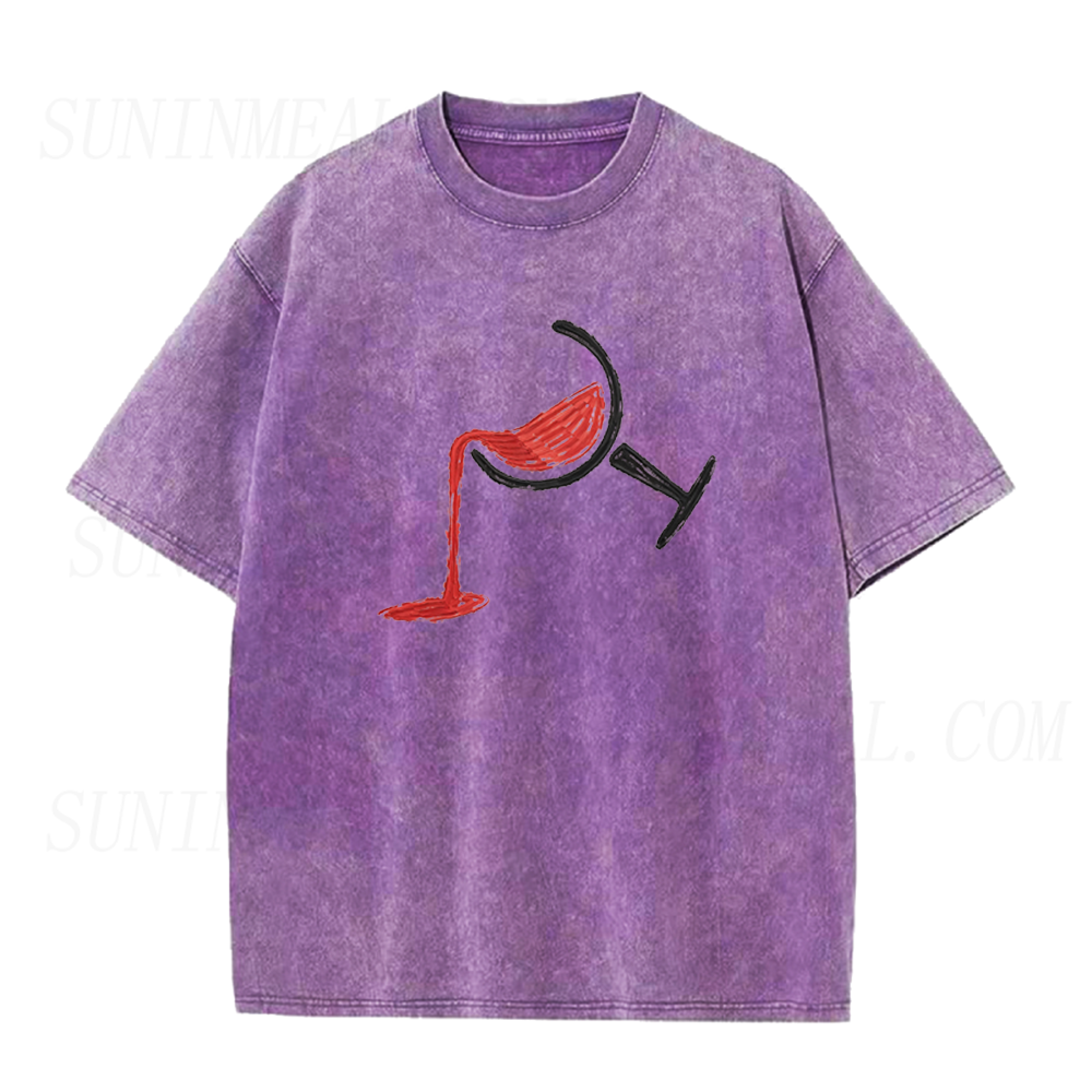 Glass Of Wine Unisex Tee