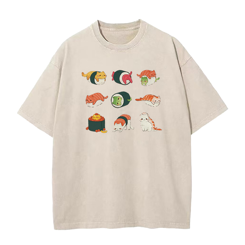 Sushi Cat Unisex Tee