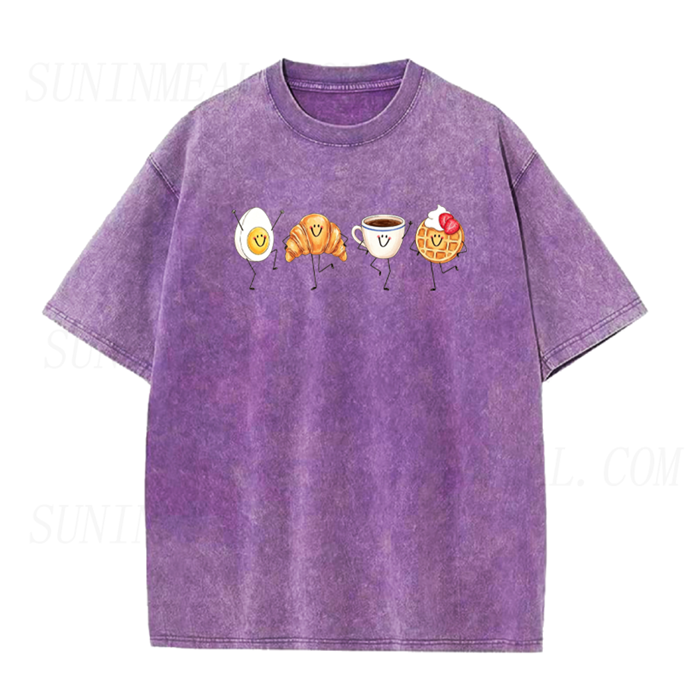 Happy Breakfast Friends Unisex Tee