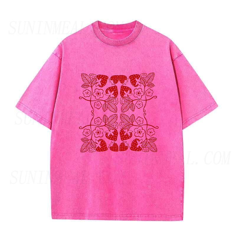 Vintage Strawberry Vine Unisex Tee