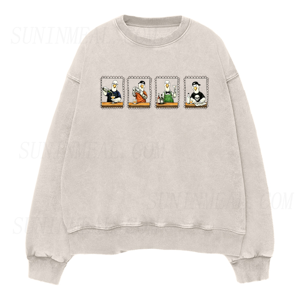 Bartender Goose Unisex Crewneck Sweatshirt