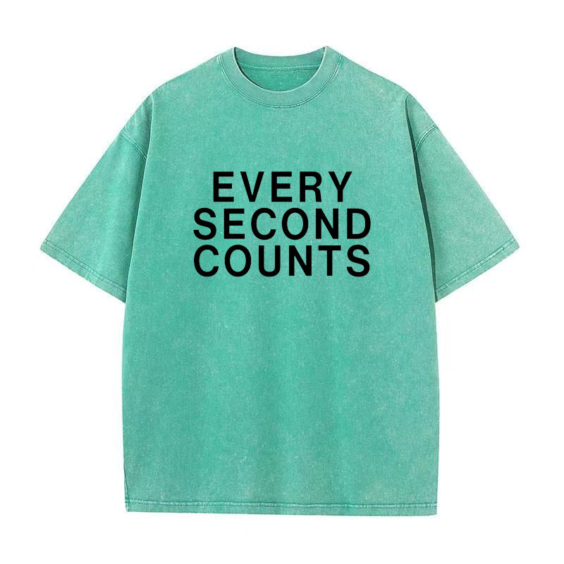 Every second counts Unisex Tee