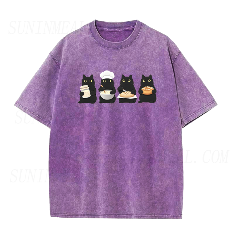 Black Cats Sourdough Unisex Tee