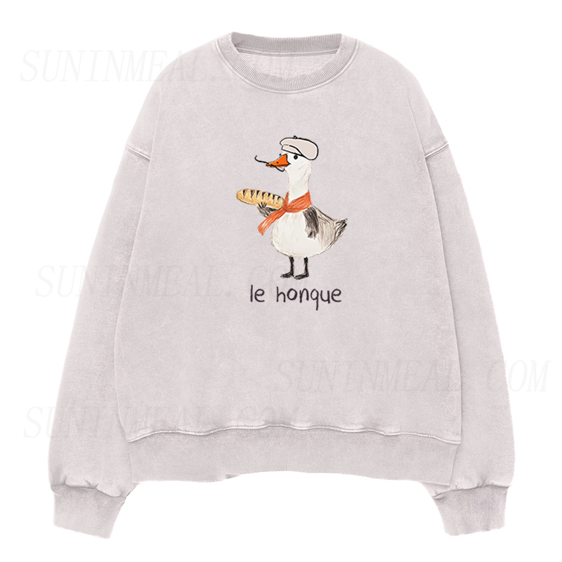 French Goose Unisex Crewneck Sweatshirt