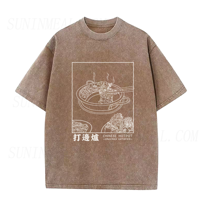 Chinese Hotpot Cravings Satisfied Unisex Tee
