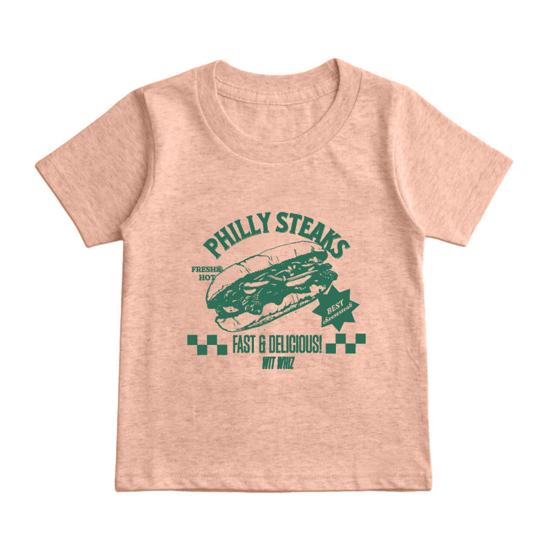 Philly Cheesesteak Kids T-Shirt