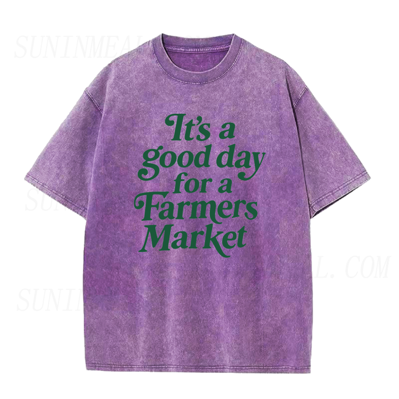 Good Day At The Farmers Market Unisex Tee