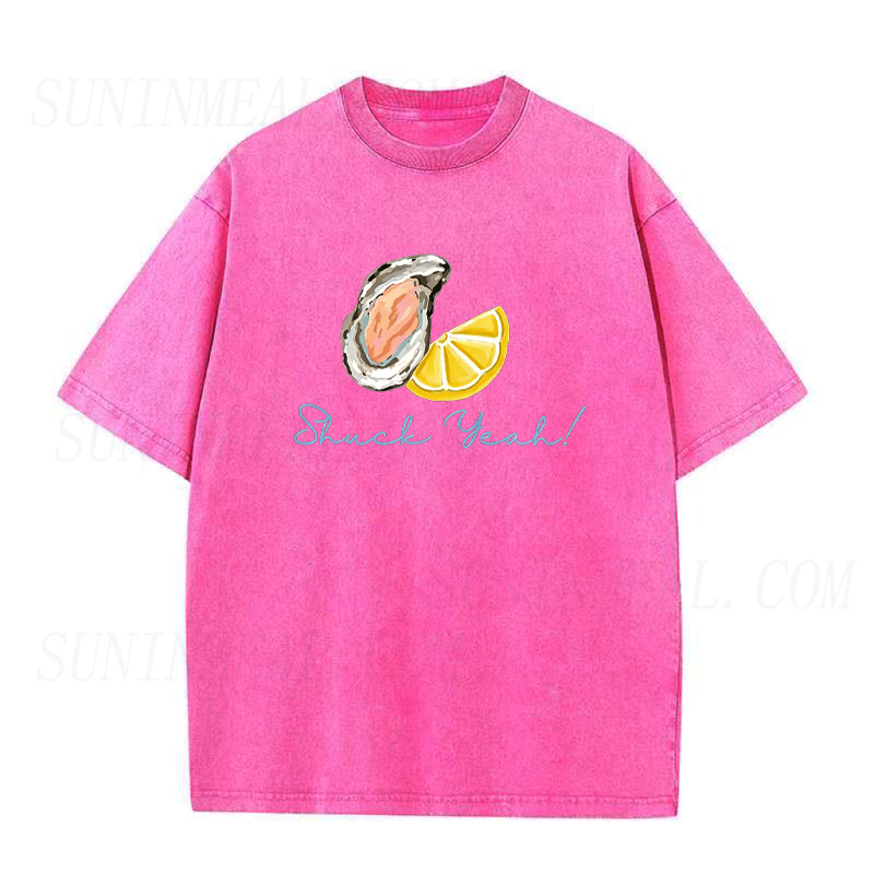 Shuck Yeah Oyster & Lemon Unisex Tee