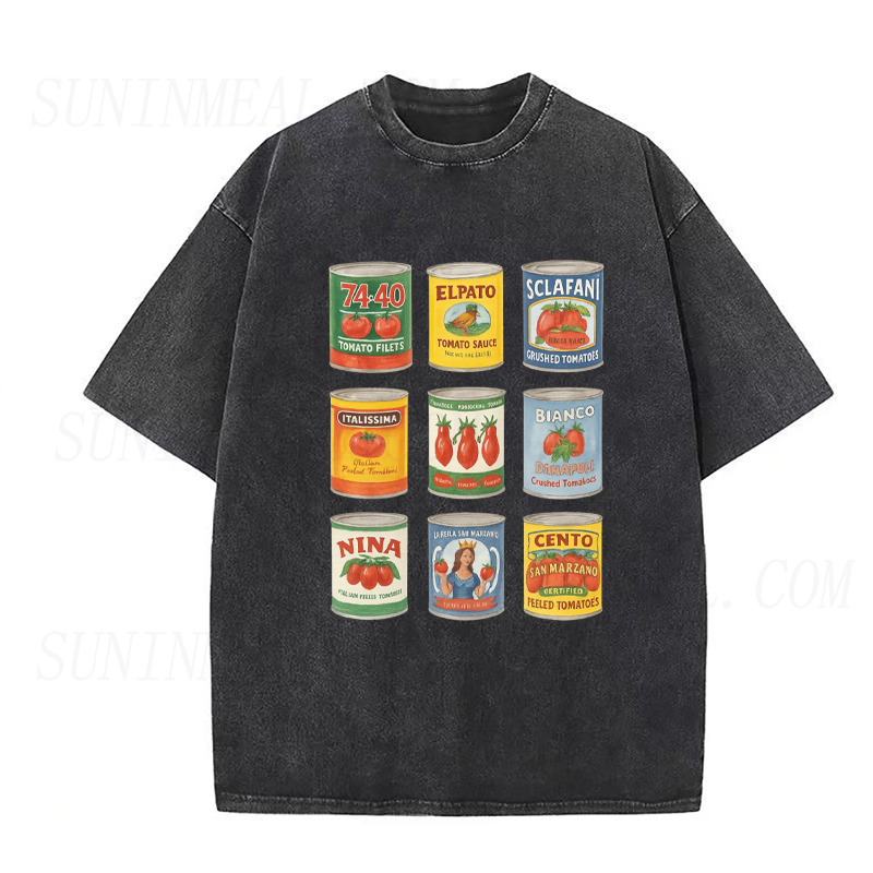 Retro Tomato Can Unisex Tee