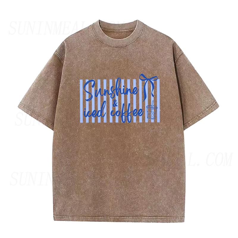 Sunshine & Iced Coffee Unisex Tee
