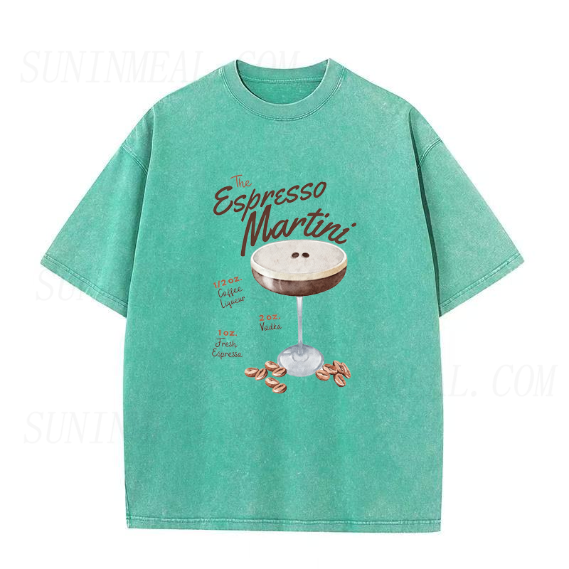 Retro Espresso Martini Unisex Tee