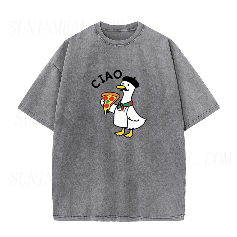 Ciao Pizza Goose Unisex Tee