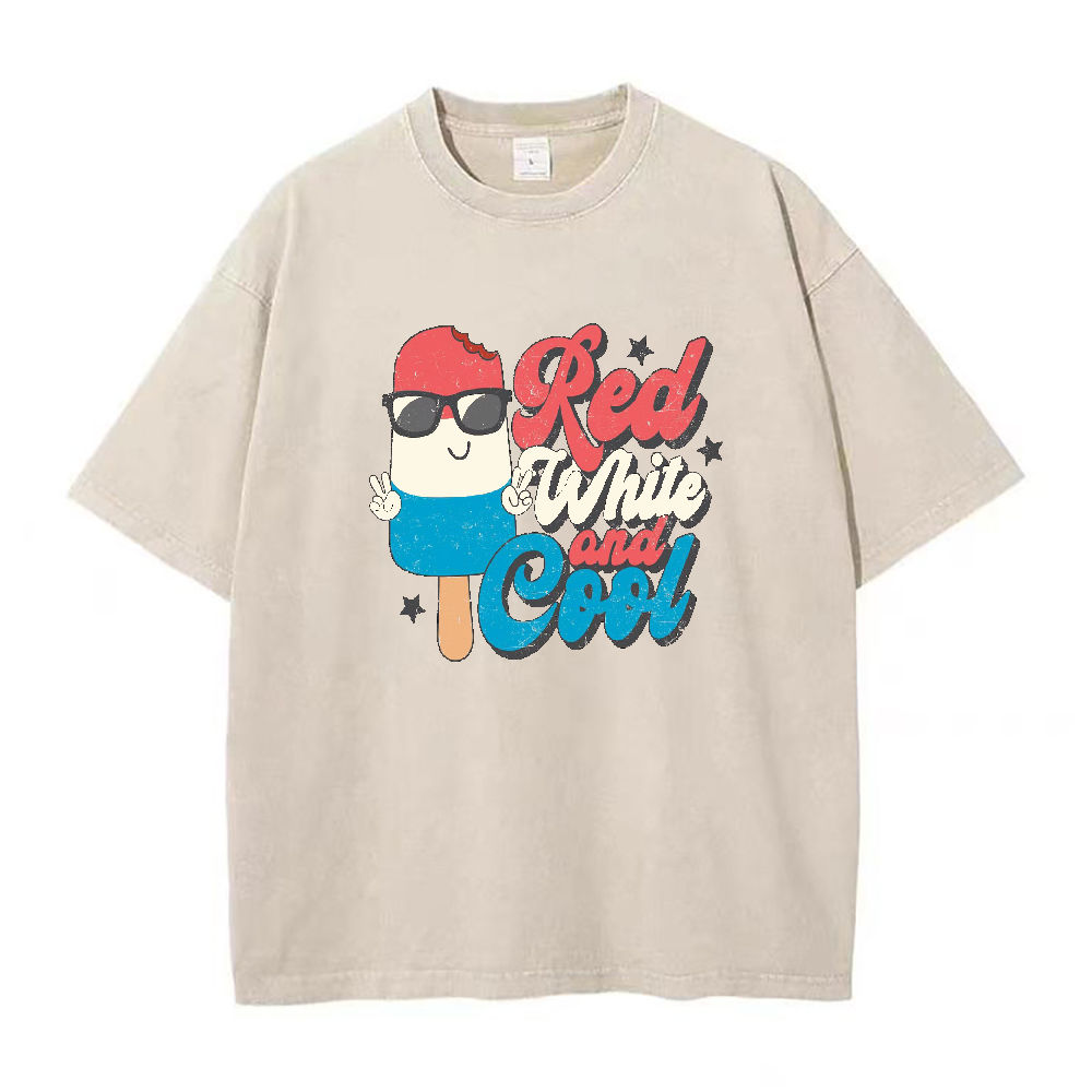 Red White And Cool Unisex Tee