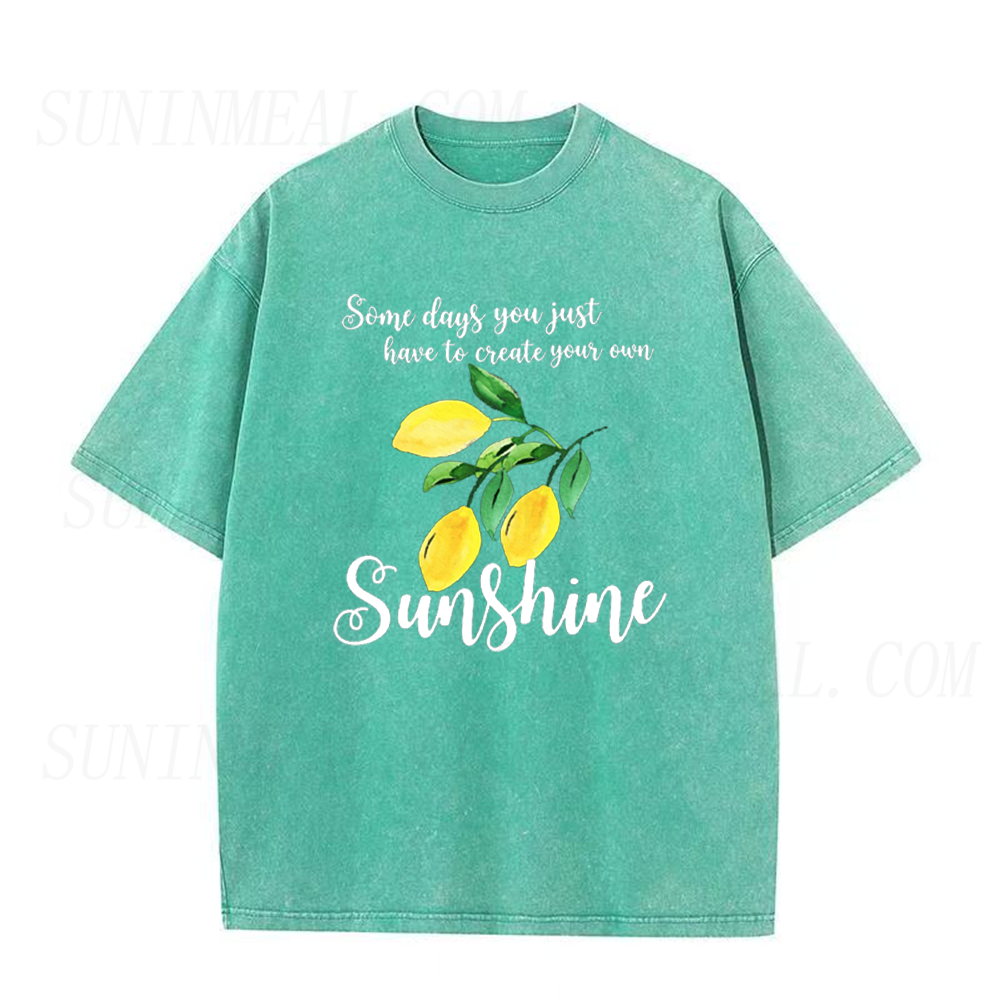 Create Your Own Sunshine Lemon Unisex Tee
