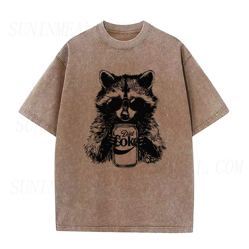 Raccoon Diet Coke Tee