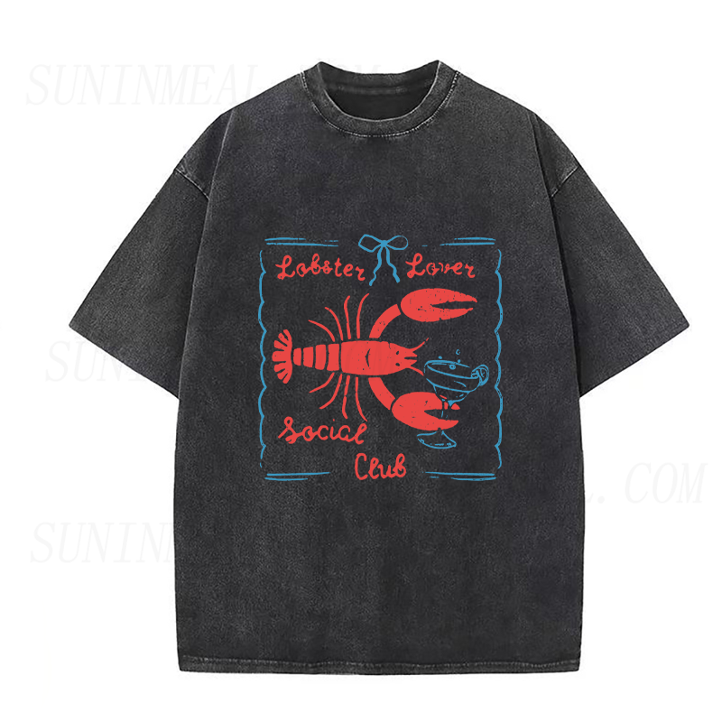 Coquette Lobster Lover Martini Unisex Tee