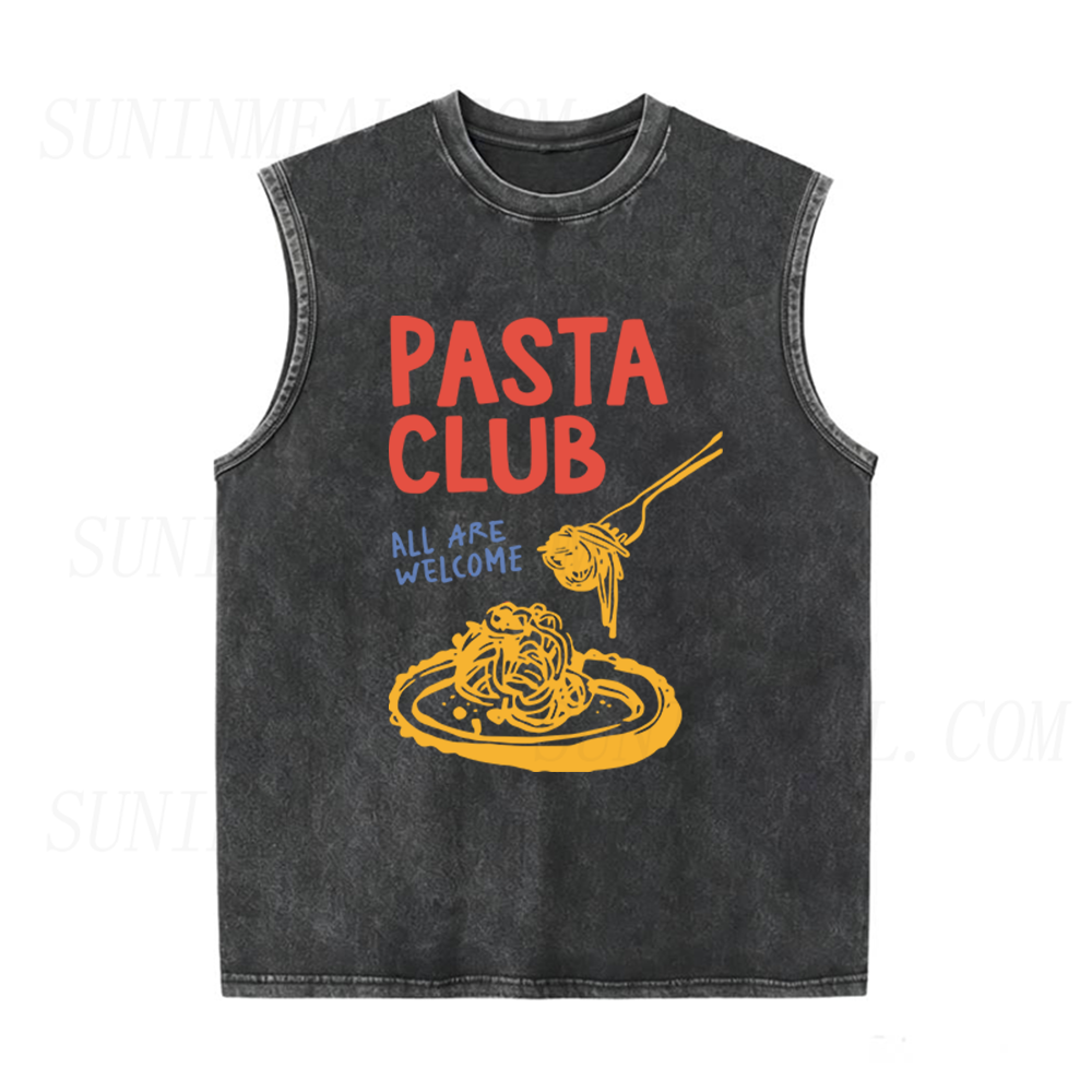 Pasta Club Unisex Tank Top