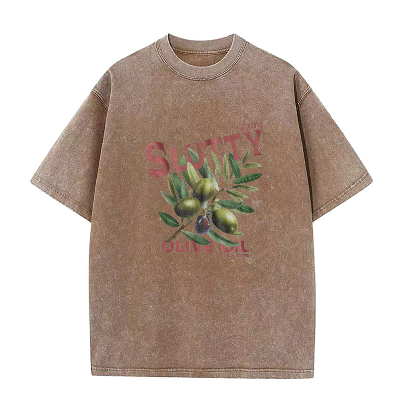 Extra Slutty Olive Oil Unisex Tee
