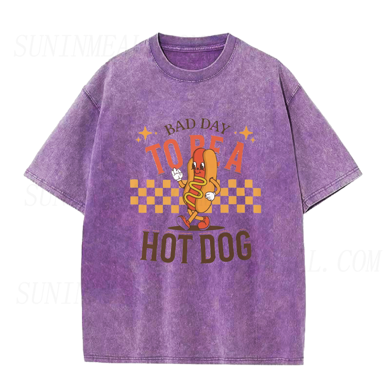Bad Day To Be A Hot Dog Unisex Tee