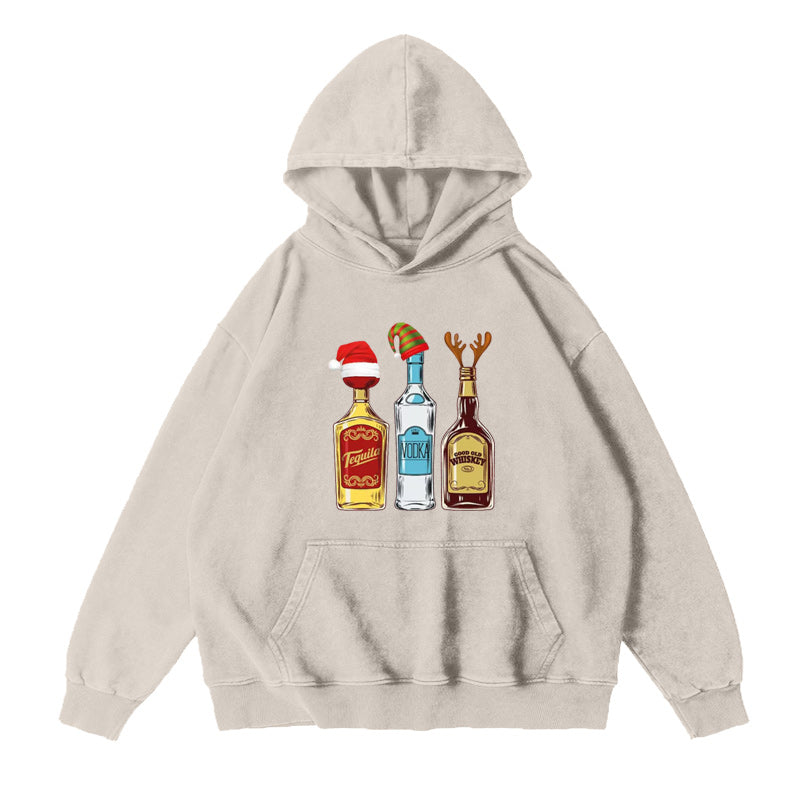 Tequila Vodka Whiskey Unisex Hoodie