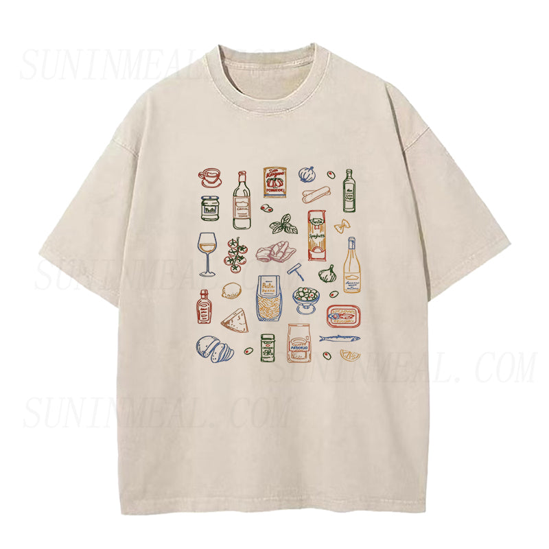 Italian Ingredients Unisex Tee