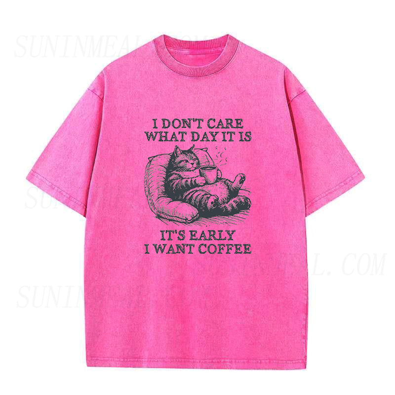 Cat Coffee Unisex Tee