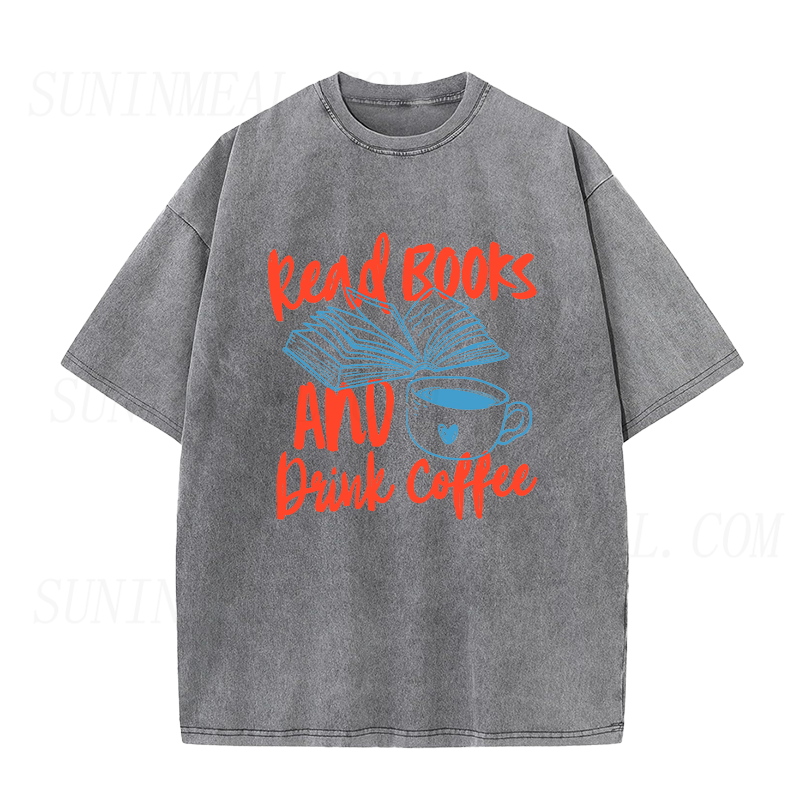 Read Books and Drink Coffee Unisex Tee
