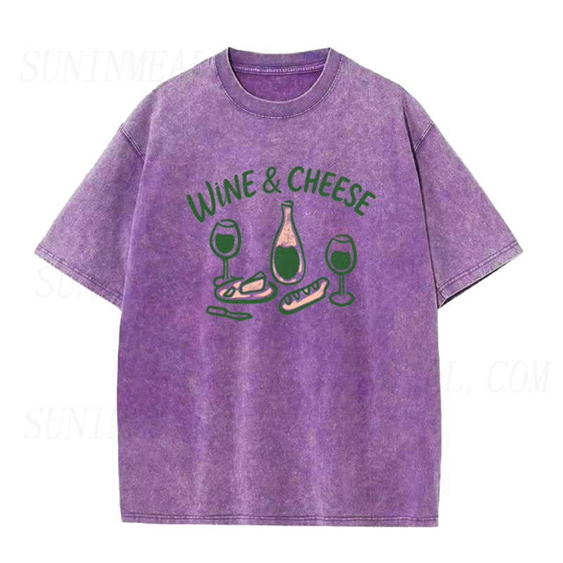 Wine & Cheese Unisex Tee