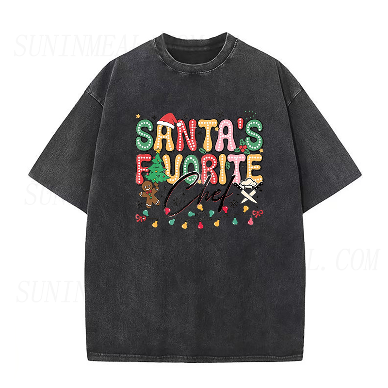 Santa's Favorite Chef Unisex Tee