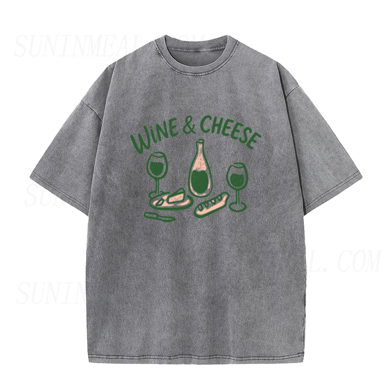 Wine & Cheese Unisex Tee