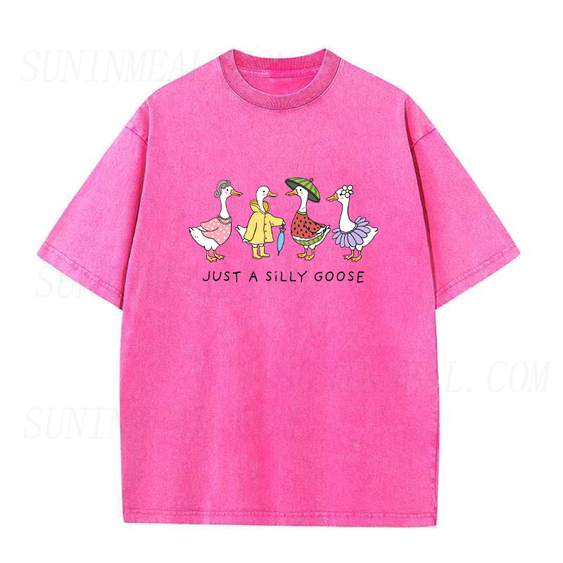 Just A Silly Goose Unisex Tee