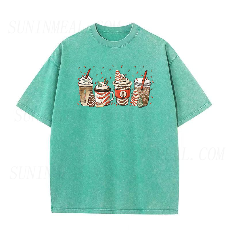 Christmas Tree Cake Coffee Unisex Tee