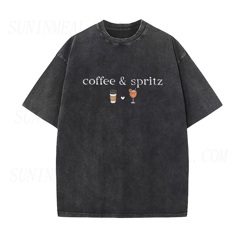 Coffee & Aperol Spritz Unisex Tee
