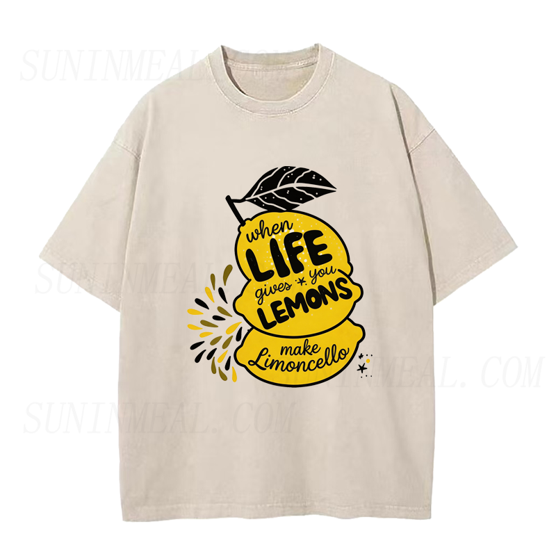 When Life Gives You Lemons Make Limoncello Unisex Tee