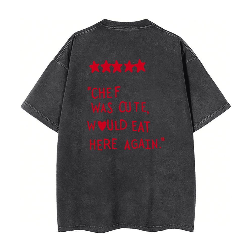 Chef was cute Unisex Tee