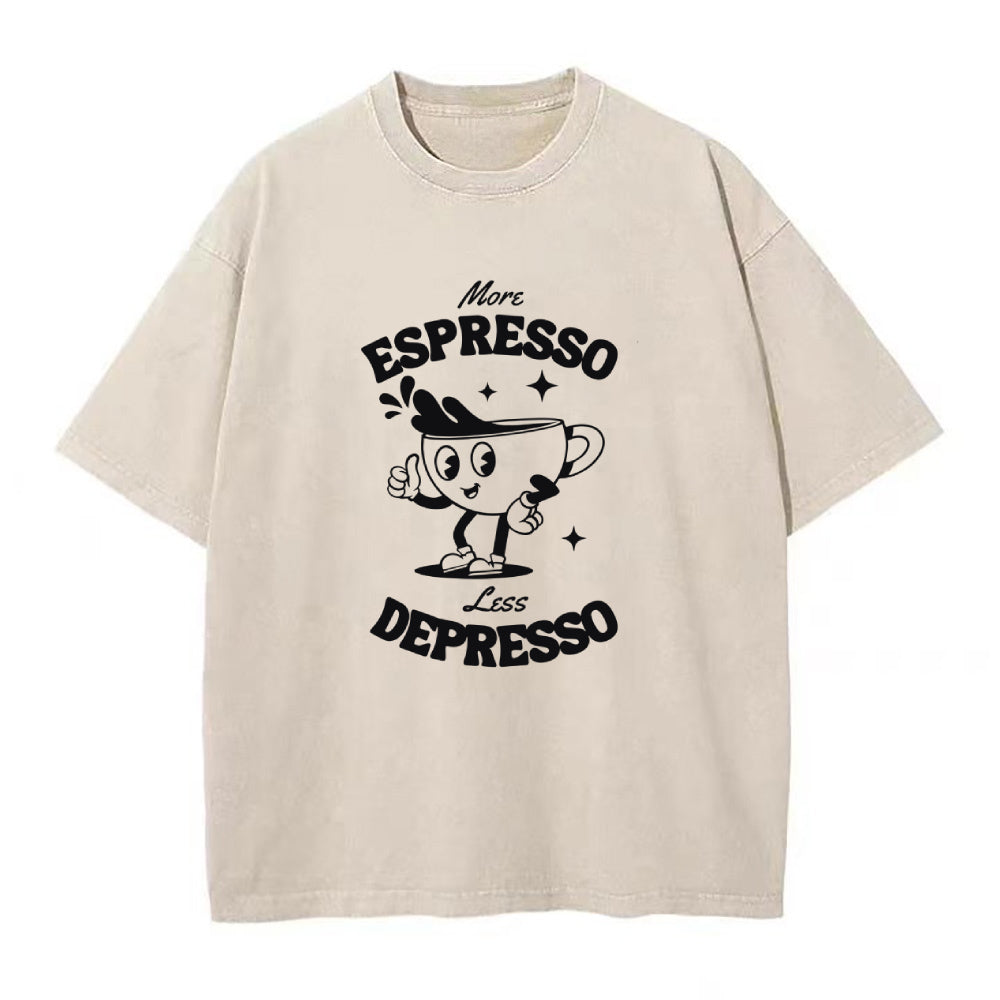 More Espresso Less Depresso Unisex Tee
