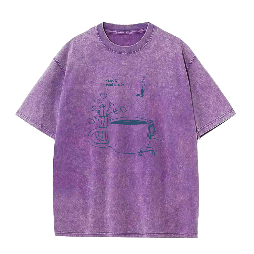 コーヒーダイバー ユニセックスTシャツ