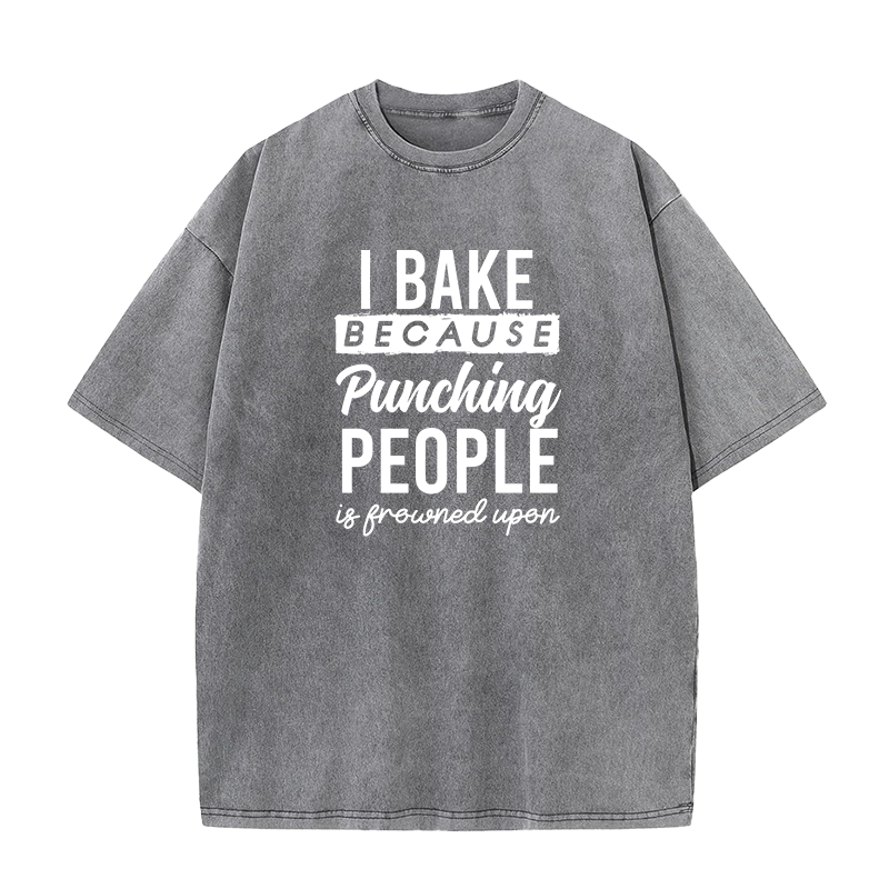 人を殴るのは嫌われるから、私は焼き菓子を作る ユニセックスTシャツ