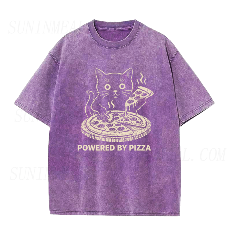 Powered By Pizza Unisex Tee