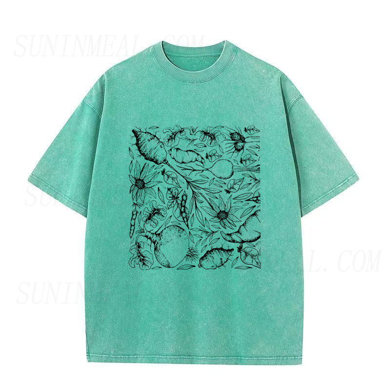 Vintage Vegetables & Roots Unisex Tee