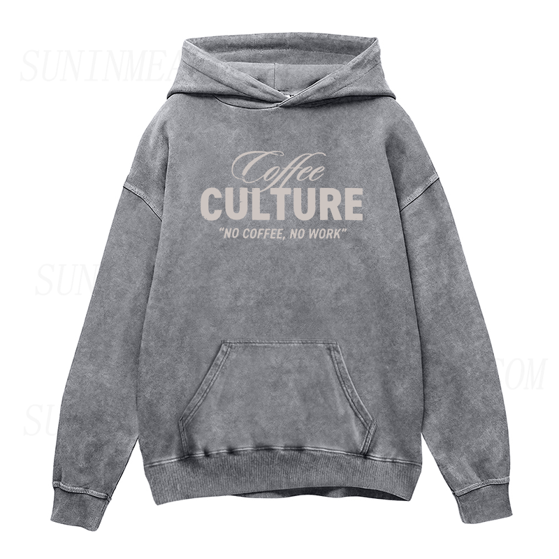 Coffee Culture No Coffee No Work Unisex Hoodie