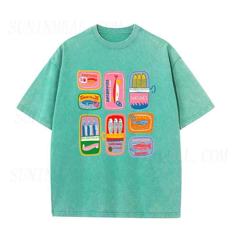 Sardine Tins Collection Unisex Tee